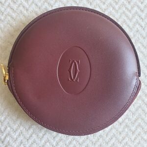 Cartier Round Coin Case